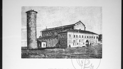 S. Apollinare in Classe fuori, 1880 (copyright Biblioteca Classense)