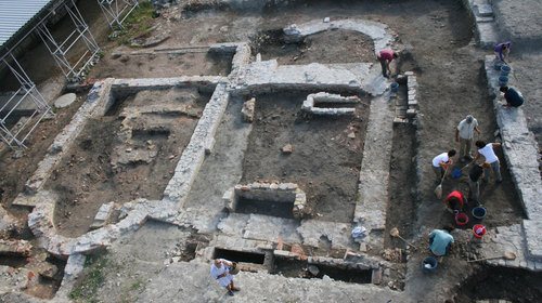 Scavi nel parco archeologico di Classe